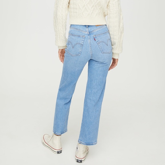 Levi's Denim - Levi’s Ribcage Straight Ankle Tango Fade